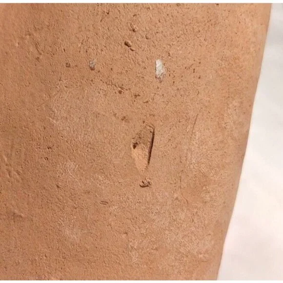 Vtg Pottery Peruvian Clay Folk Art Mary Joseph Baby Jesus Nativity Statue 9" - Picture 12 of 16